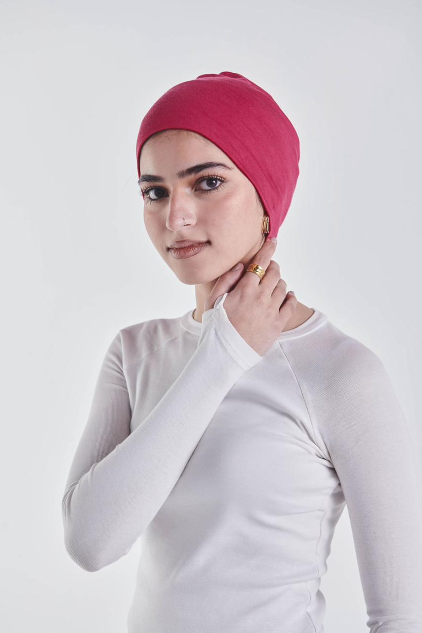 No Threads Closed Cotton Bonnet