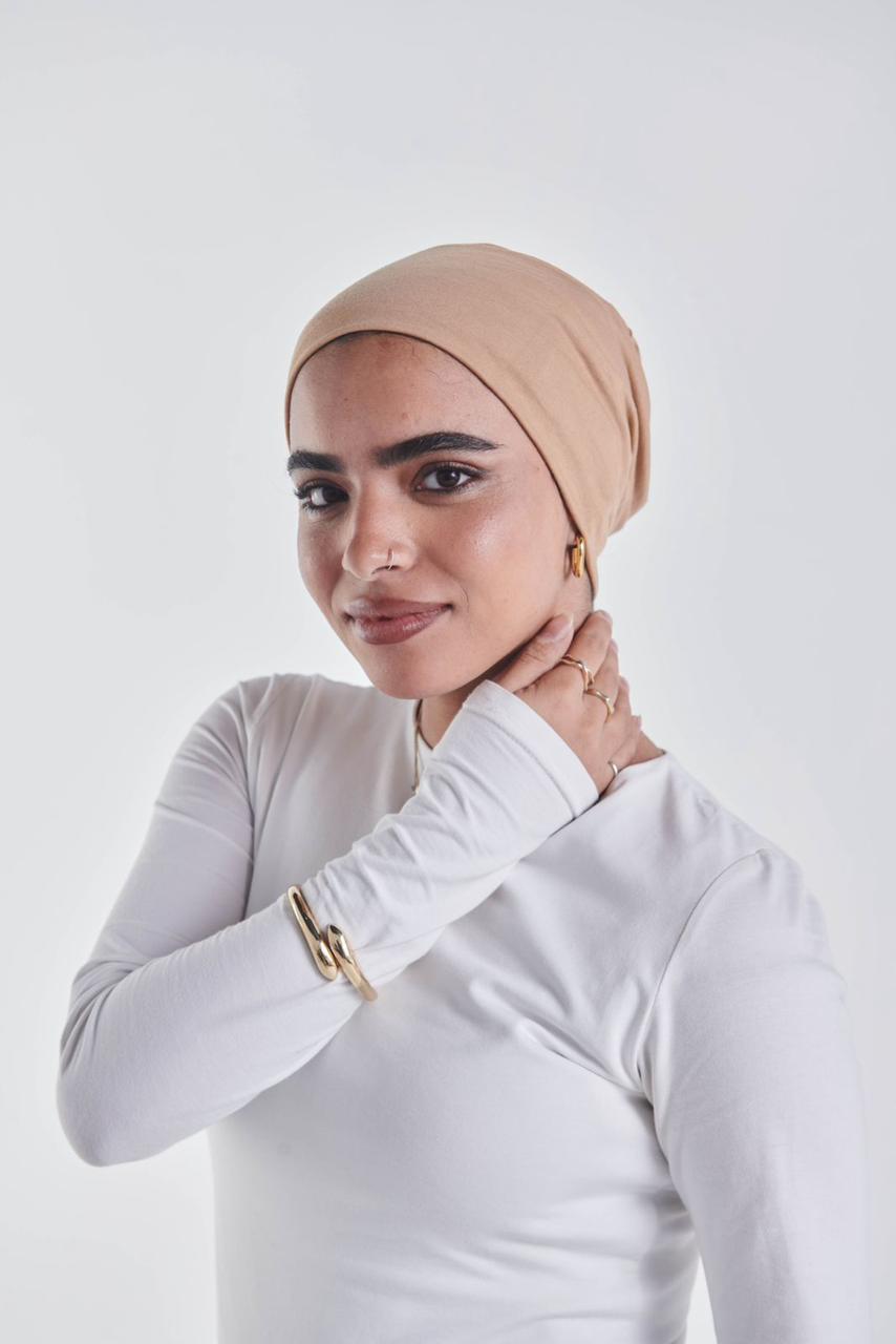 No Threads Closed Cotton Bonnet