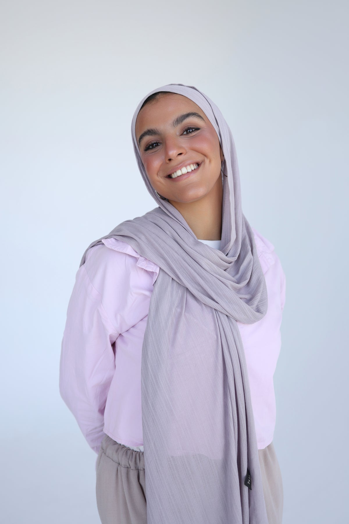 Knitted Cotton Lycra With Bandana