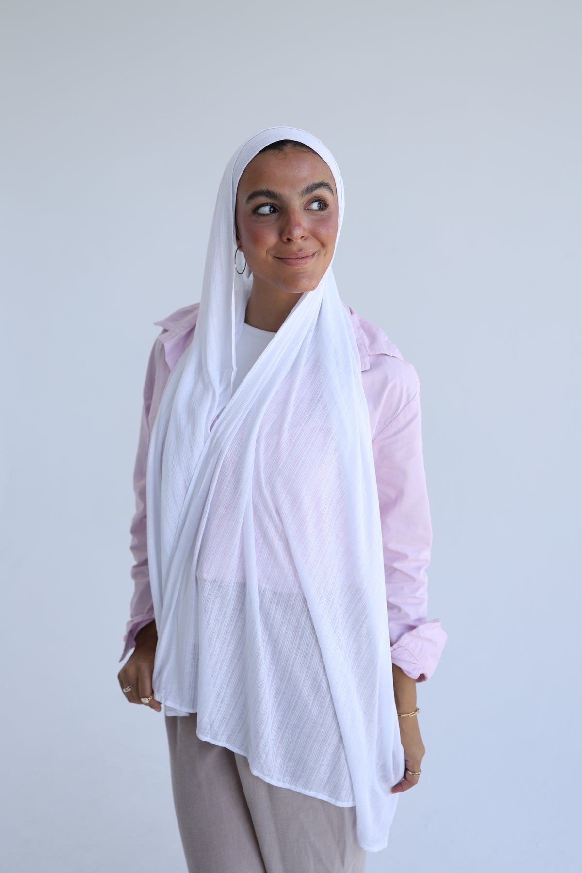 Knitted Cotton Lycra With Bandana