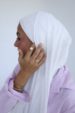 Knitted Cotton Lycra With Bandana