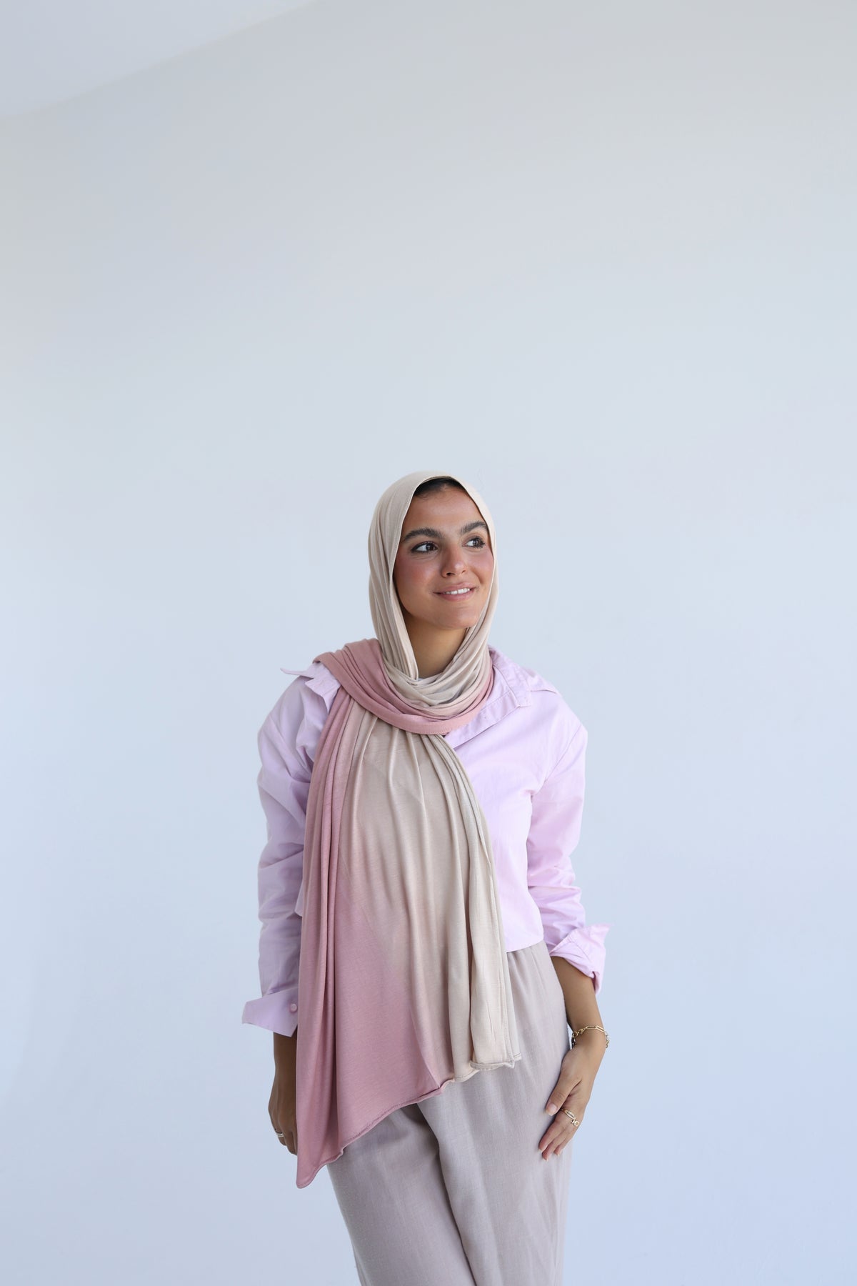 Degradé Two-Tone Cotton Lycra