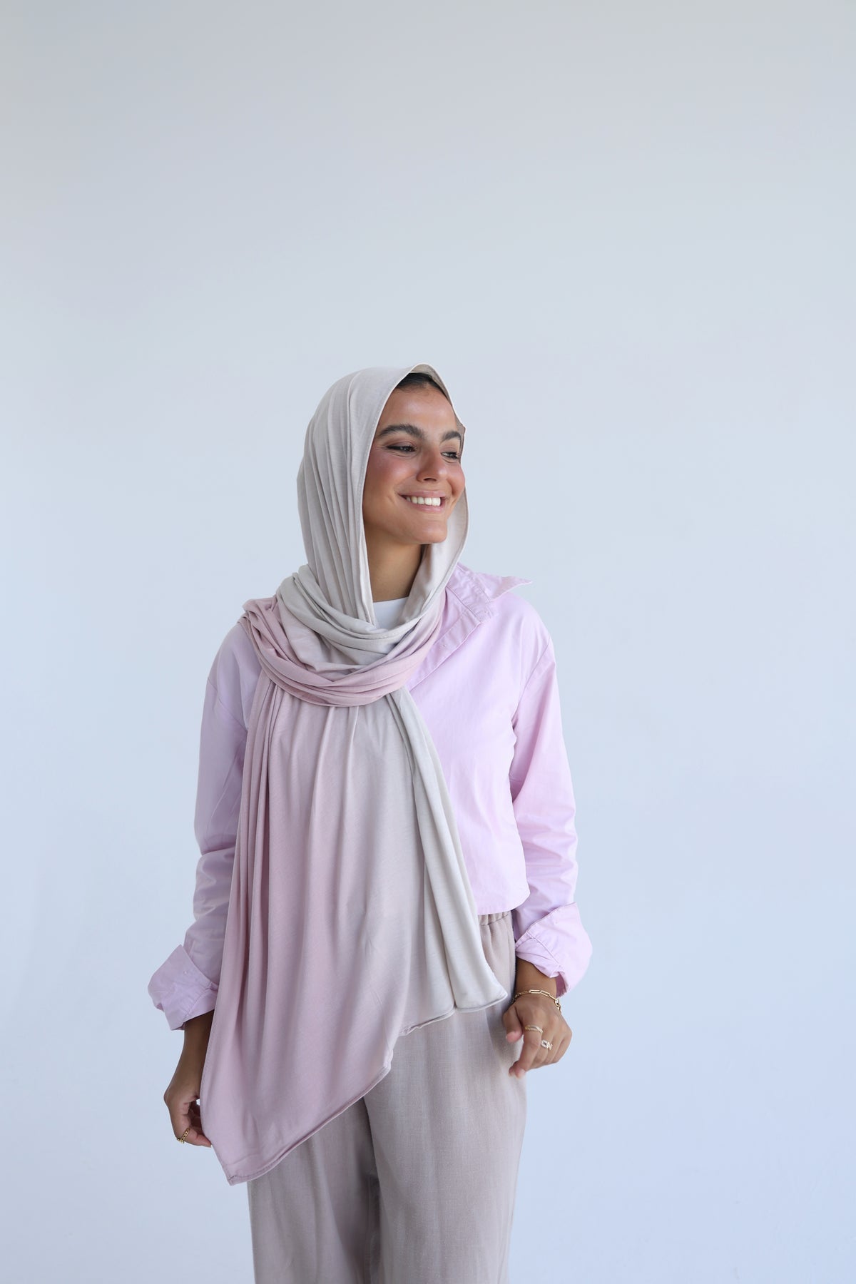 Degradé Two-Tone Cotton Lycra