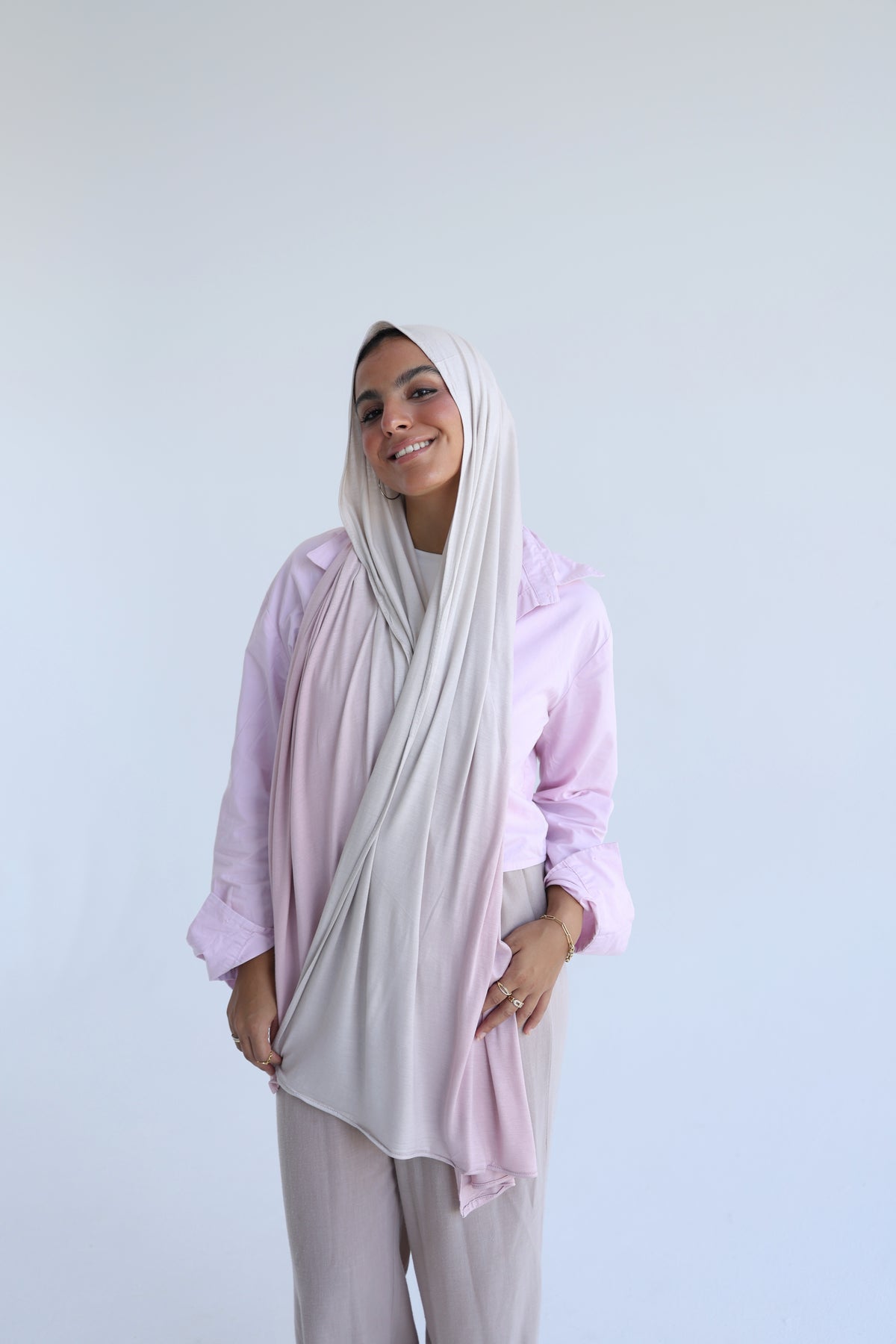 Degradé Two-Tone Cotton Lycra