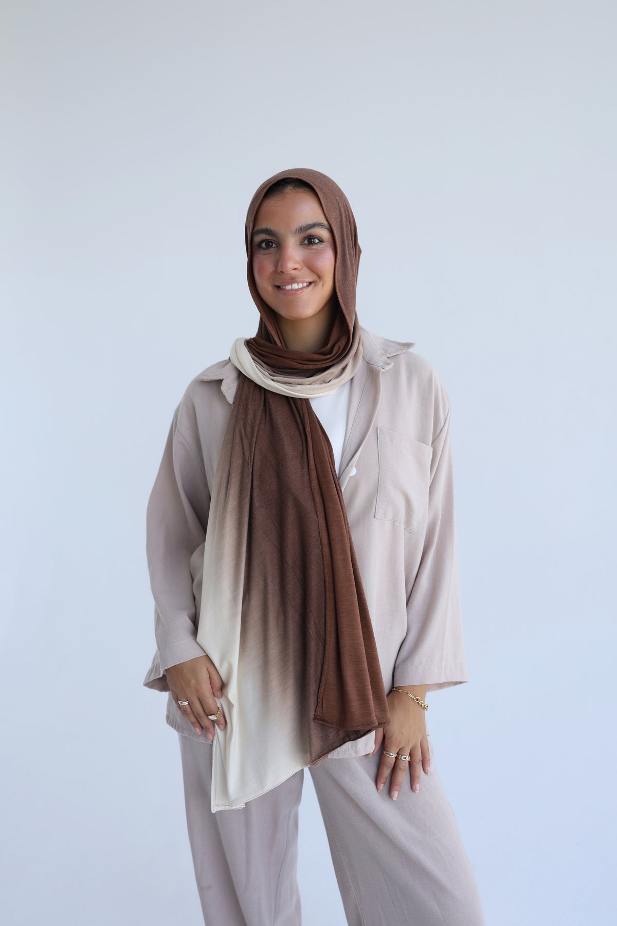 Degradé Two-Tone Cotton Lycra