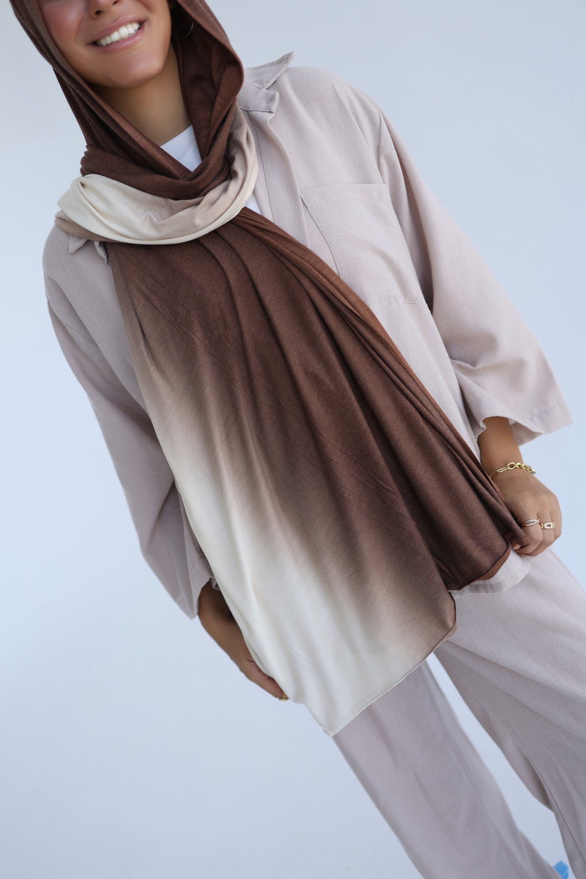 Degradé Two-Tone Cotton Lycra