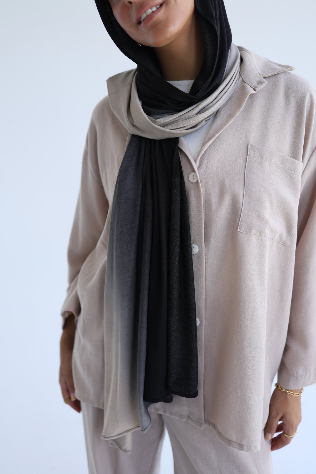 Degradé Two-Tone Cotton Lycra