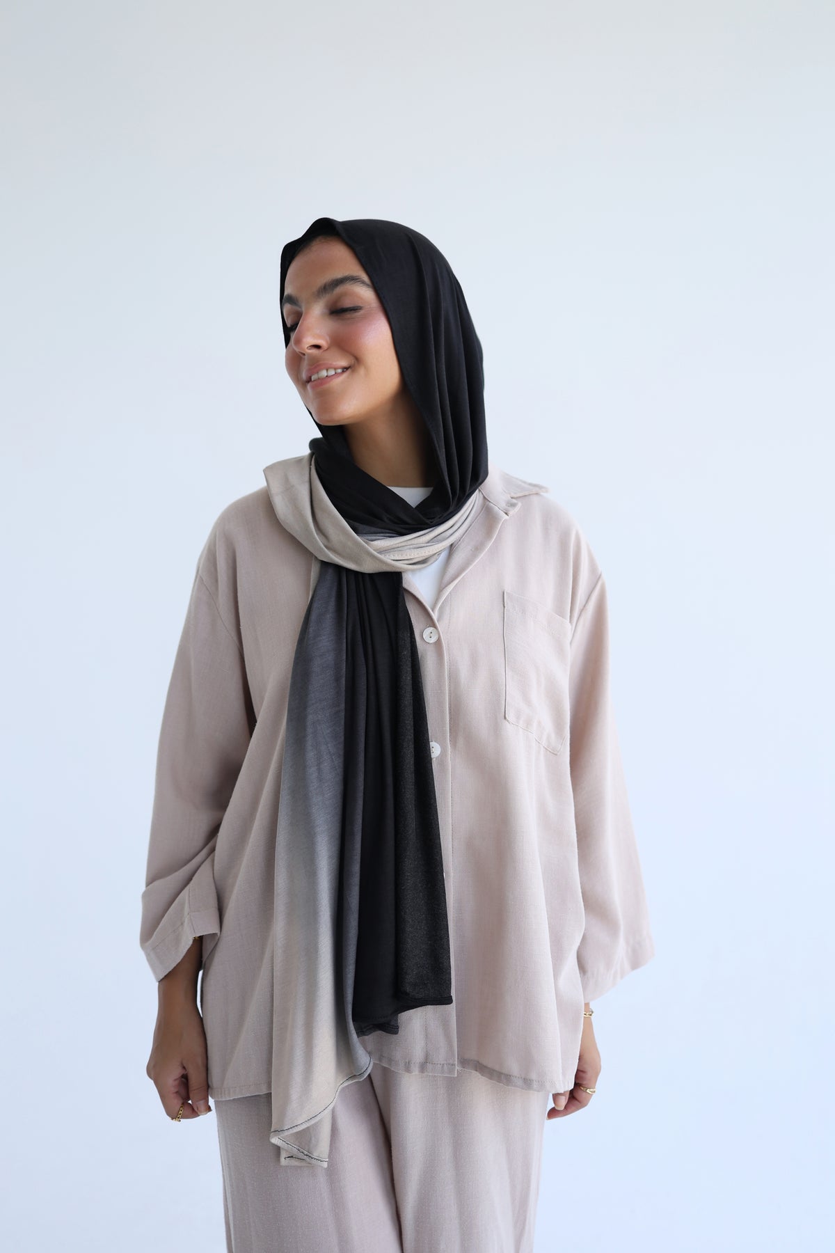 Degradé Two-Tone Cotton Lycra