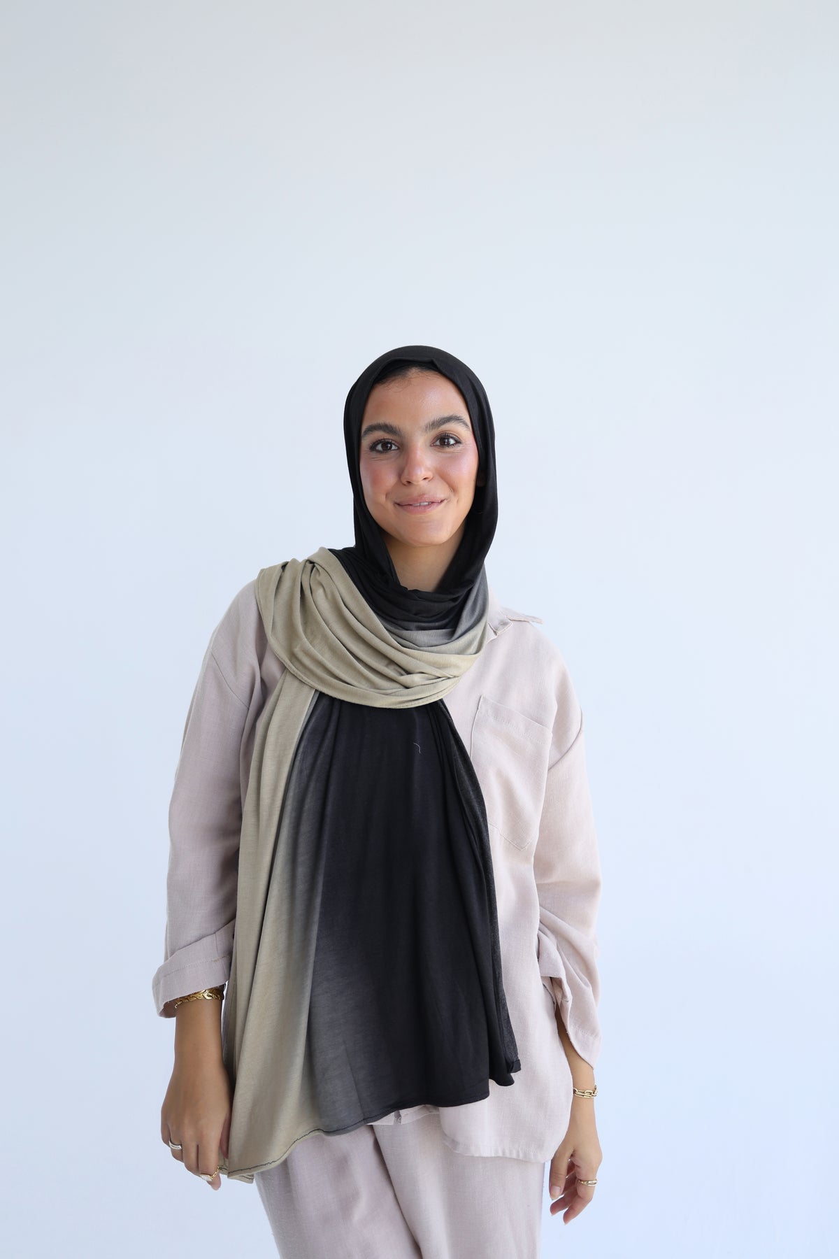 Degradé Two-Tone Cotton Lycra