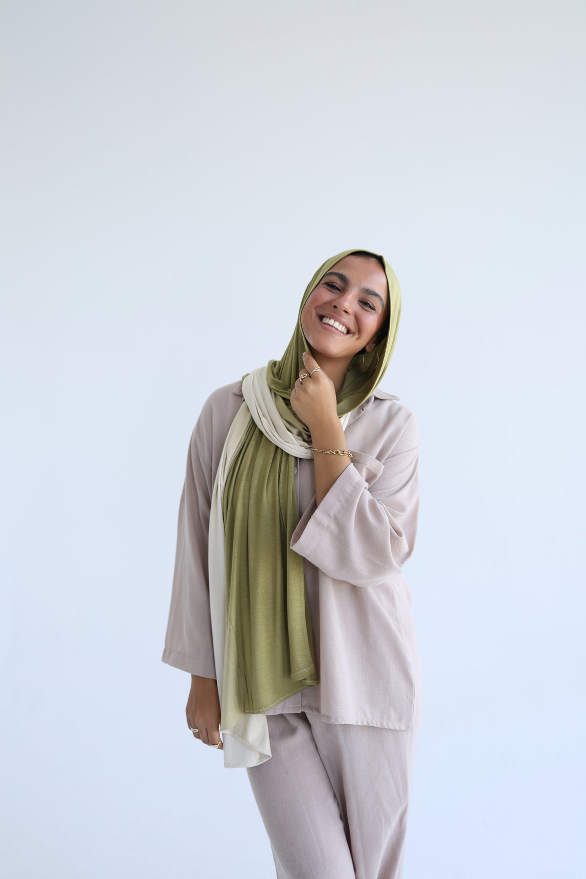 Degradé Two-Tone Cotton Lycra