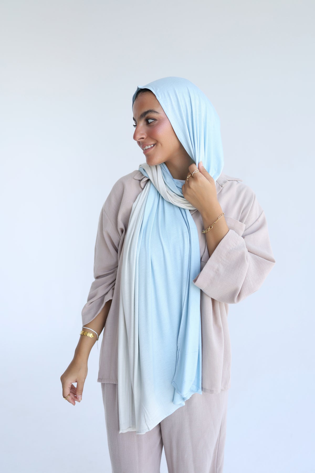 Degradé Two-Tone Cotton Lycra