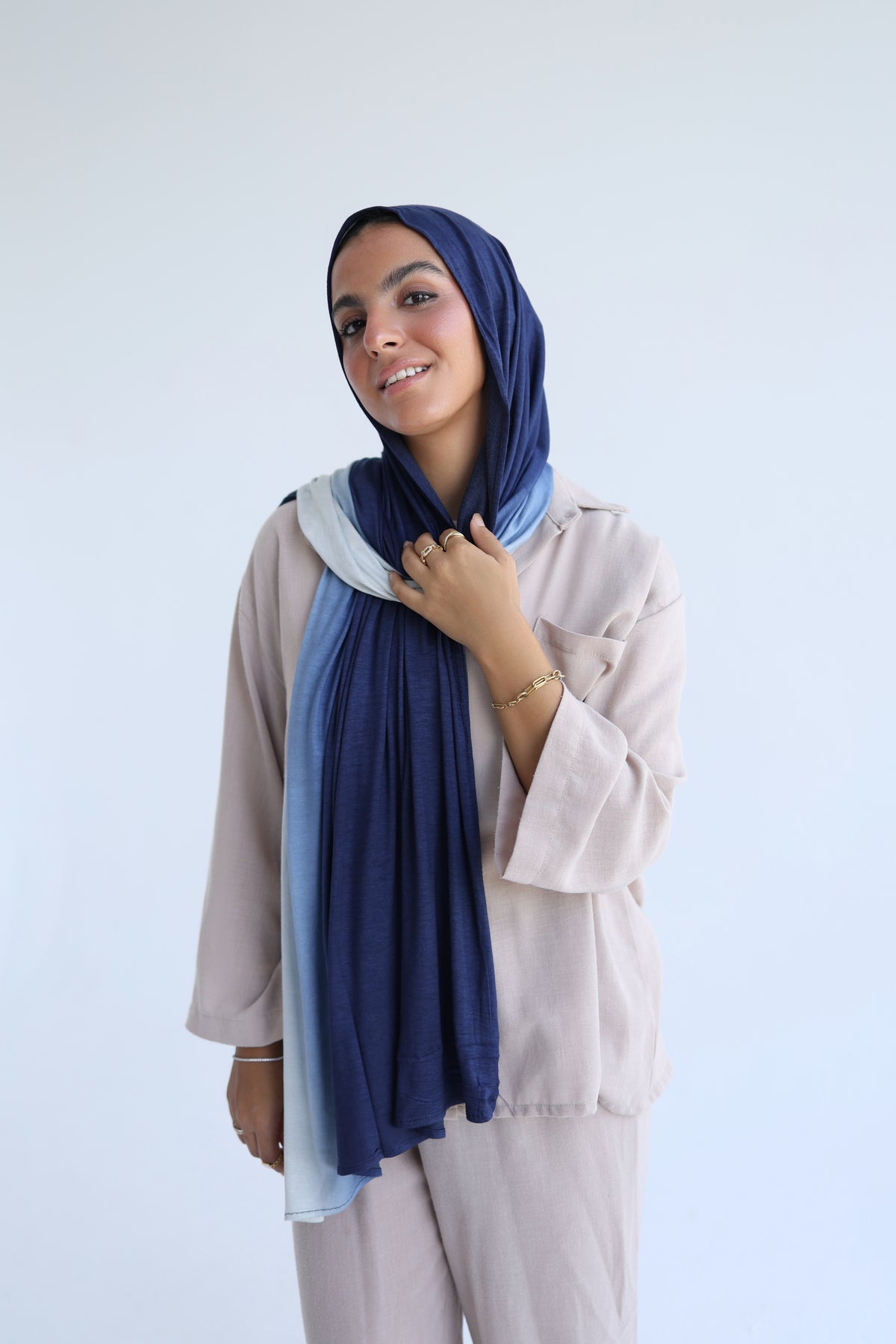 Degradé Two-Tone Cotton Lycra