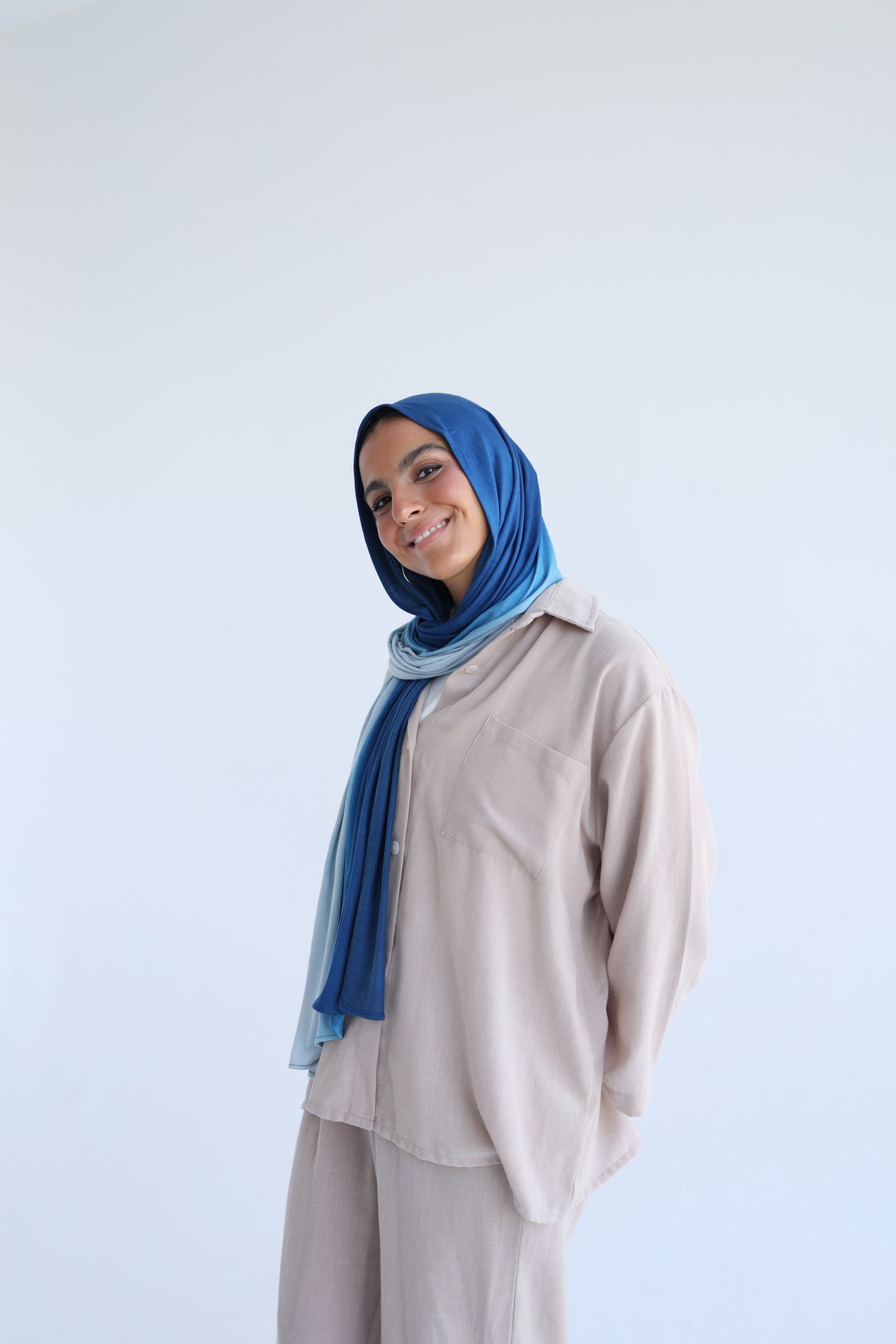 Degradé Two-Tone Cotton Lycra