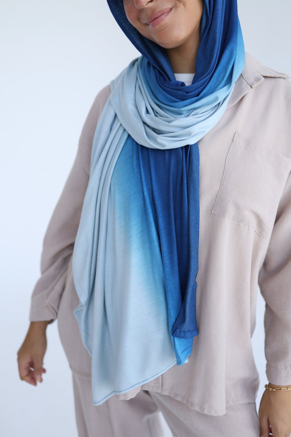 Degradé Two-Tone Cotton Lycra