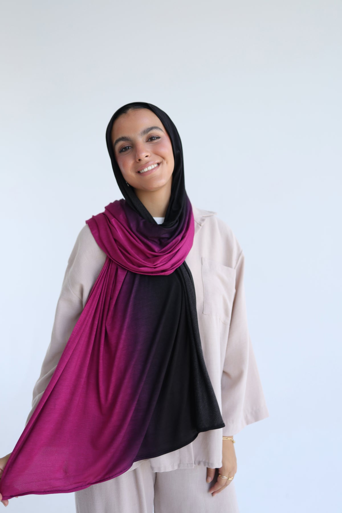 Degradé Two-Tone Cotton Lycra