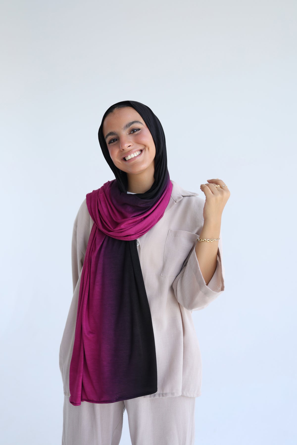 Degradé Two-Tone Cotton Lycra