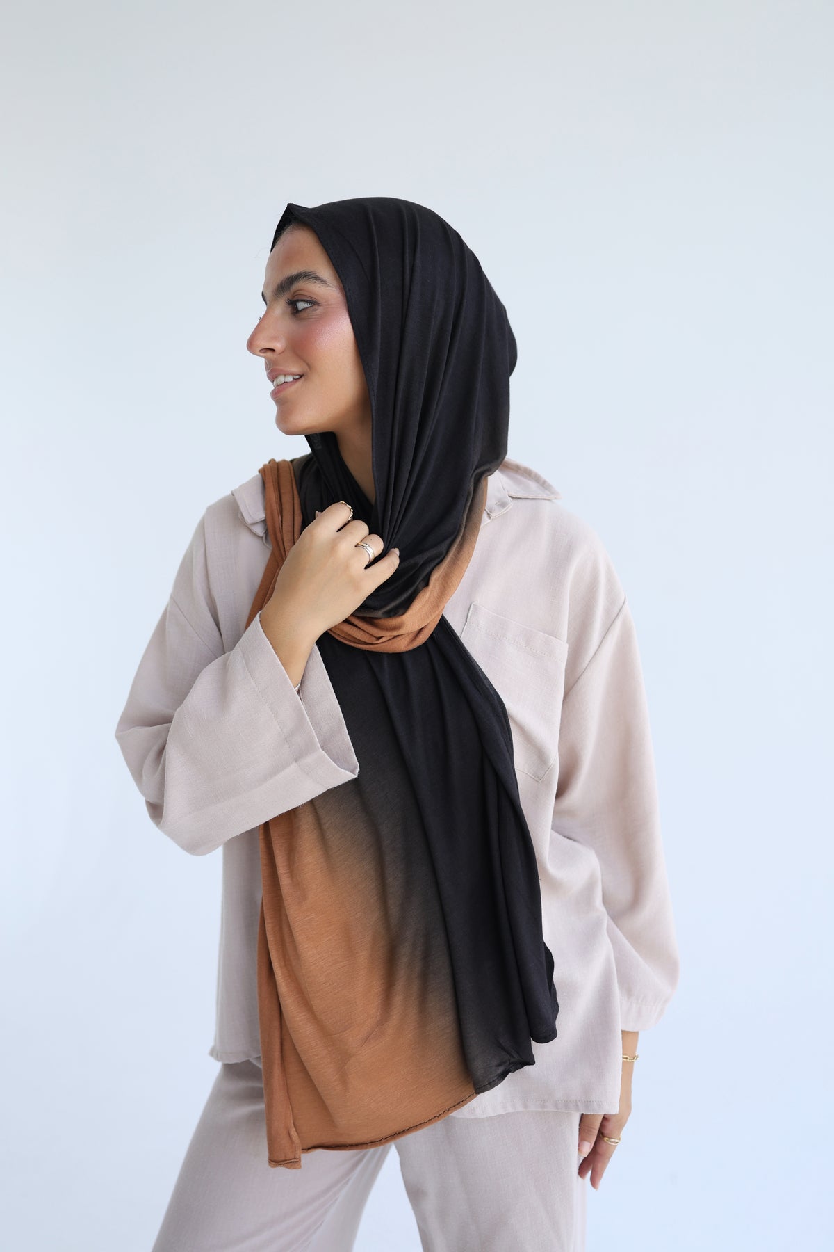 Degradé Two-Tone Cotton Lycra