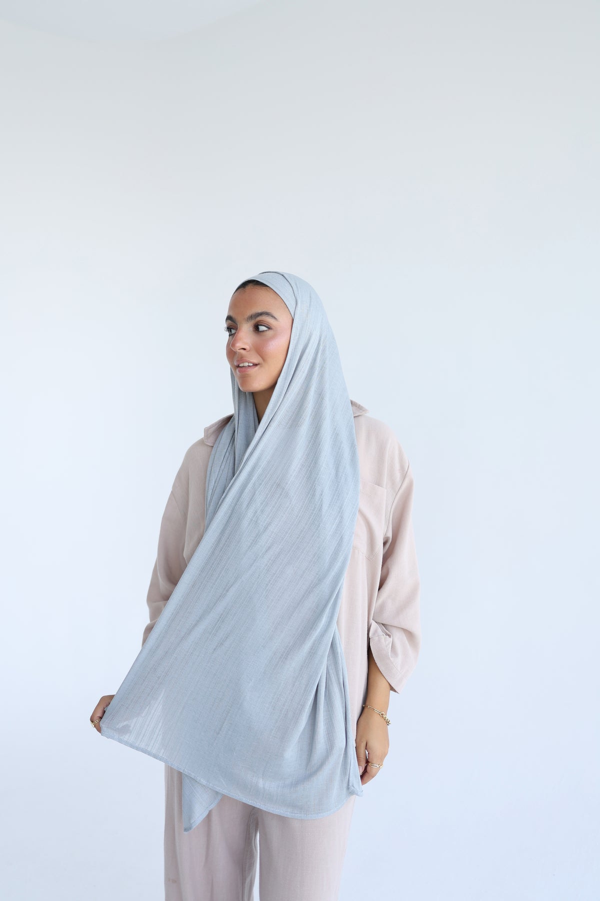 Knitted Cotton Lycra With Bandana