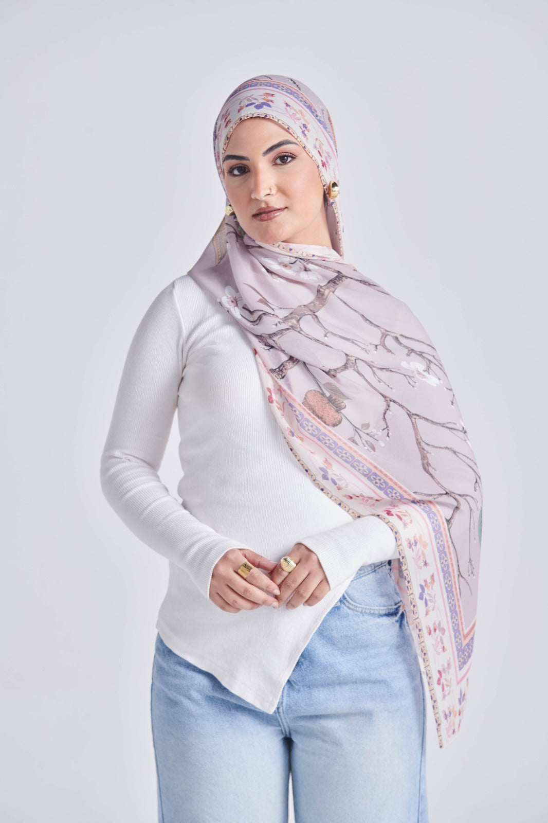 Garden Symphony Chiffon (Code 103)