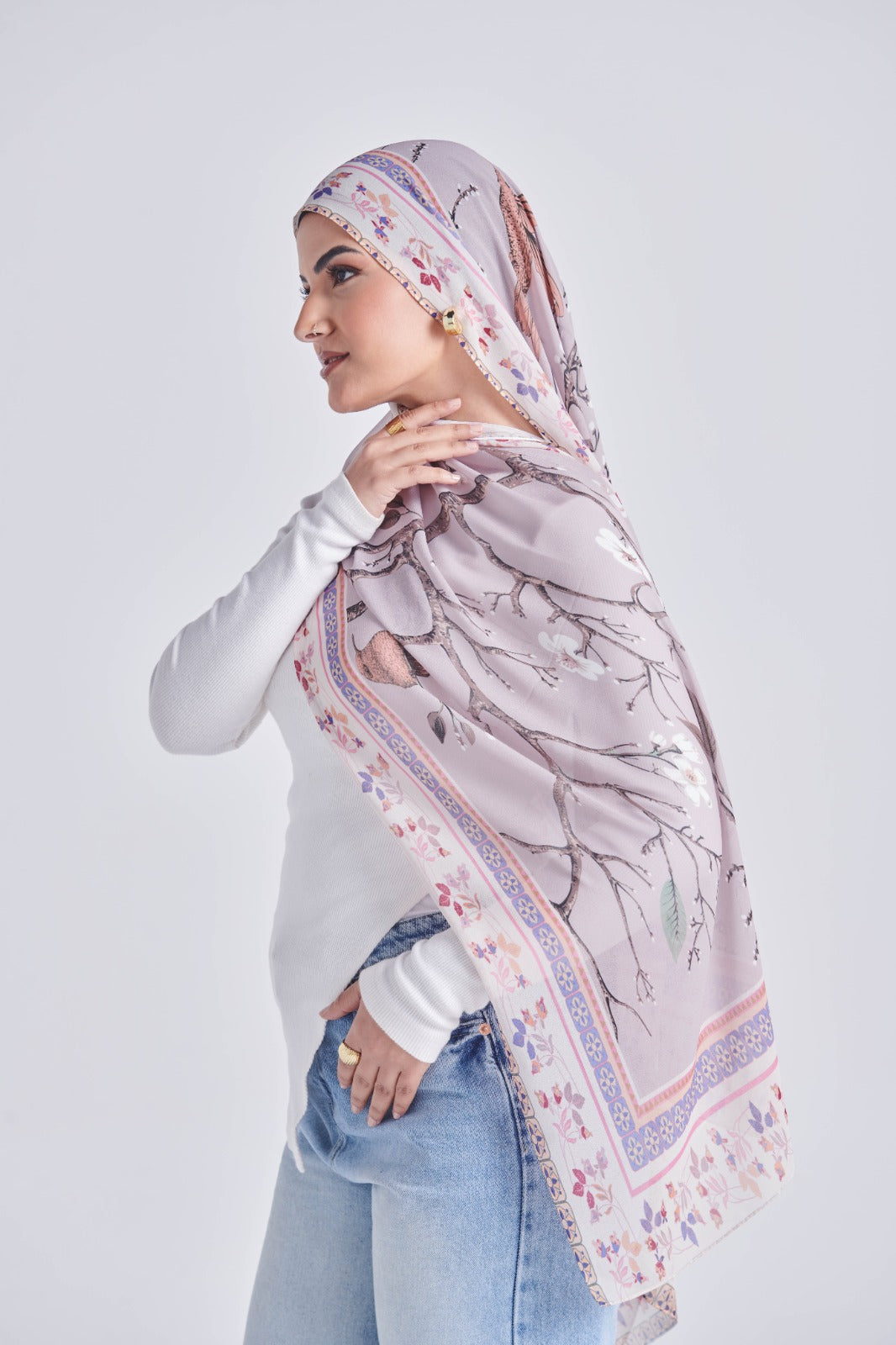 Garden Symphony Chiffon (Code 103)