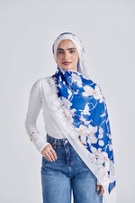 Midnight Blossoms Chiffon (Code 107)