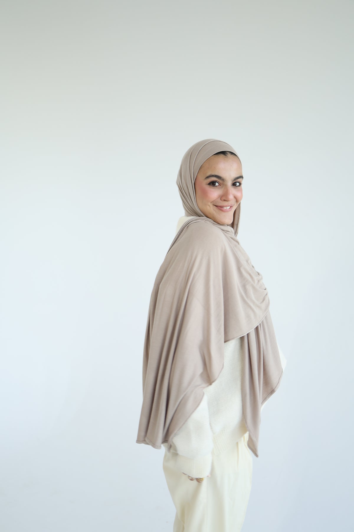 Kuwaiti Cotton Lycra With Bandana