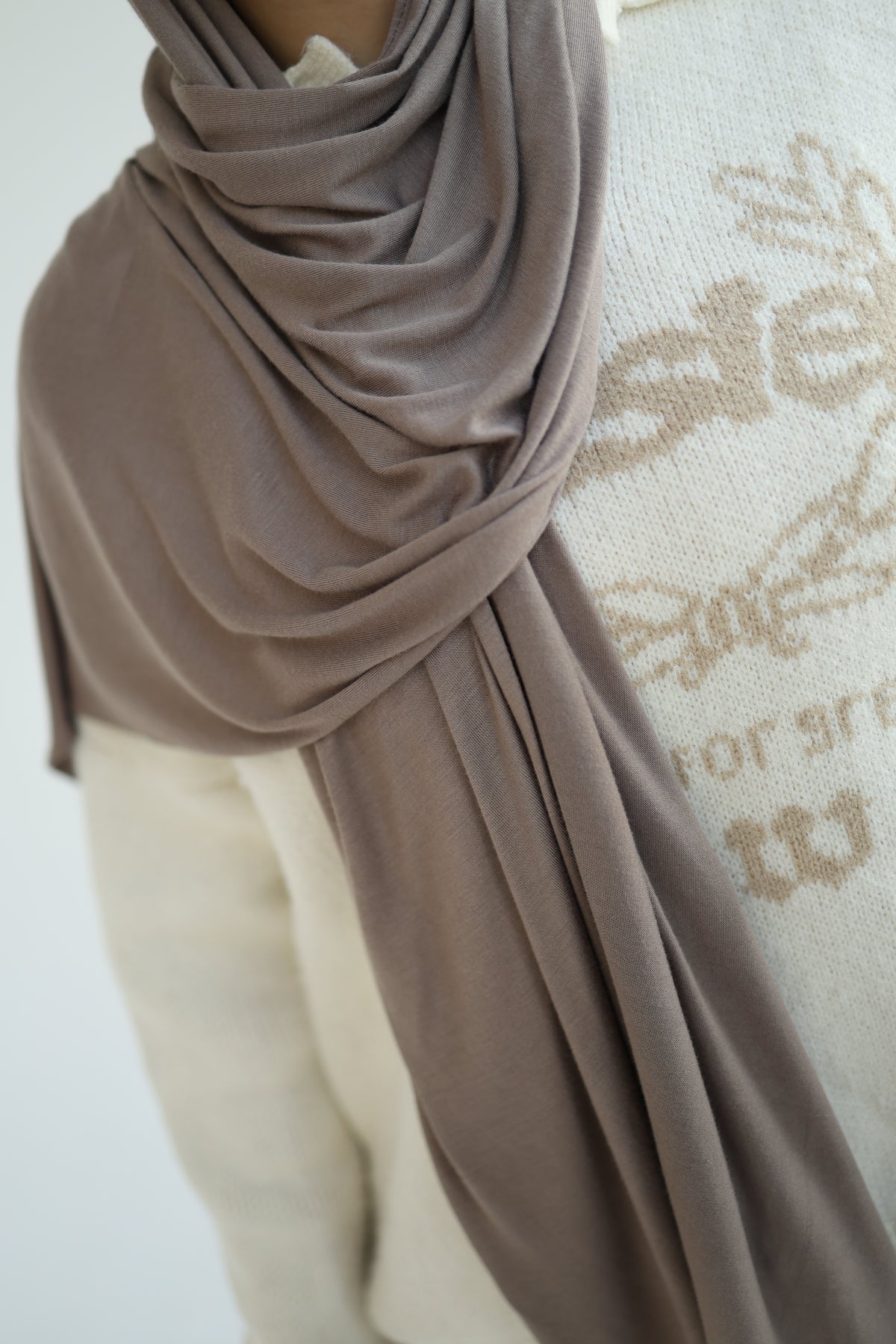 Kuwaiti Cotton Lycra With Bandana