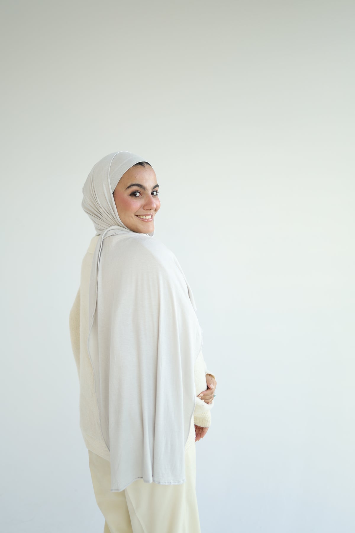 Kuwaiti Cotton Lycra With Bandana