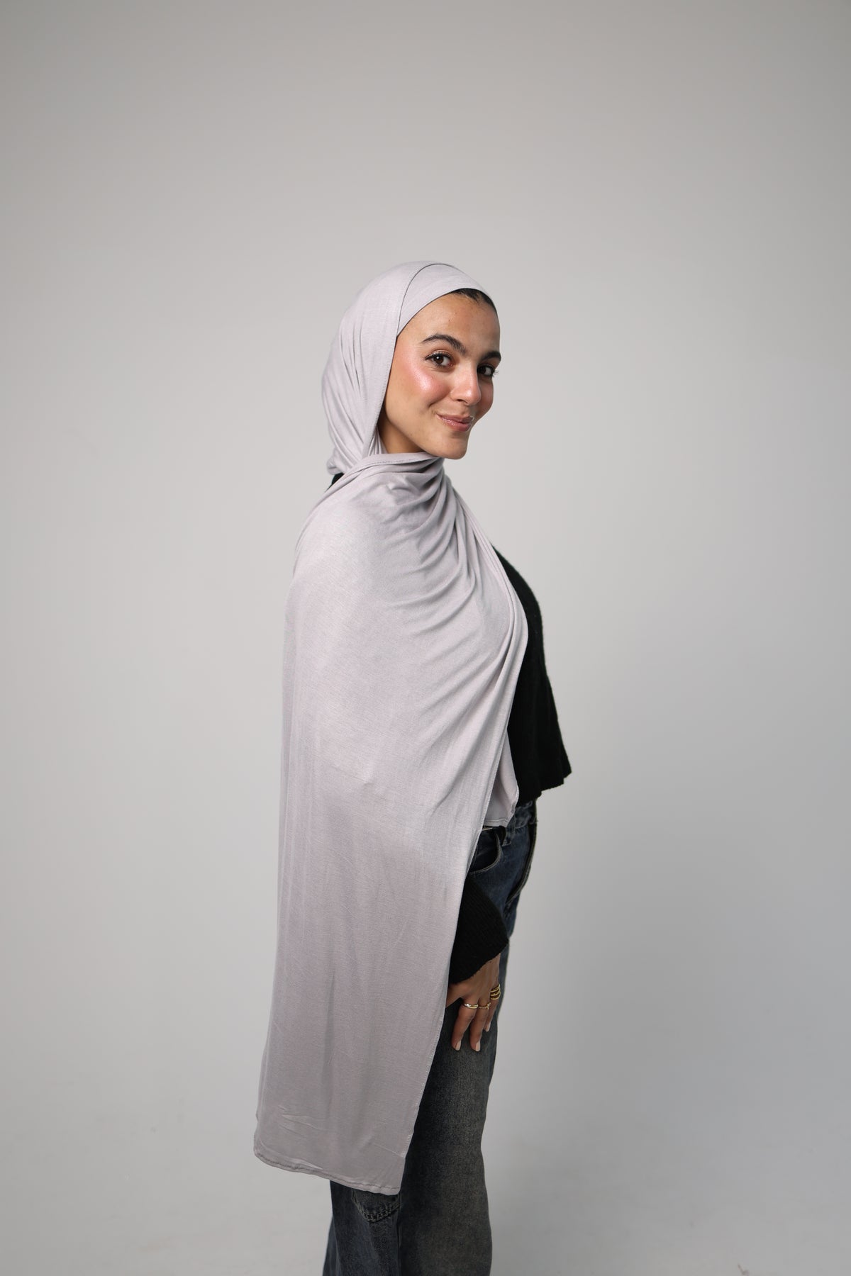 Kuwaiti Cotton Lycra With Bandana