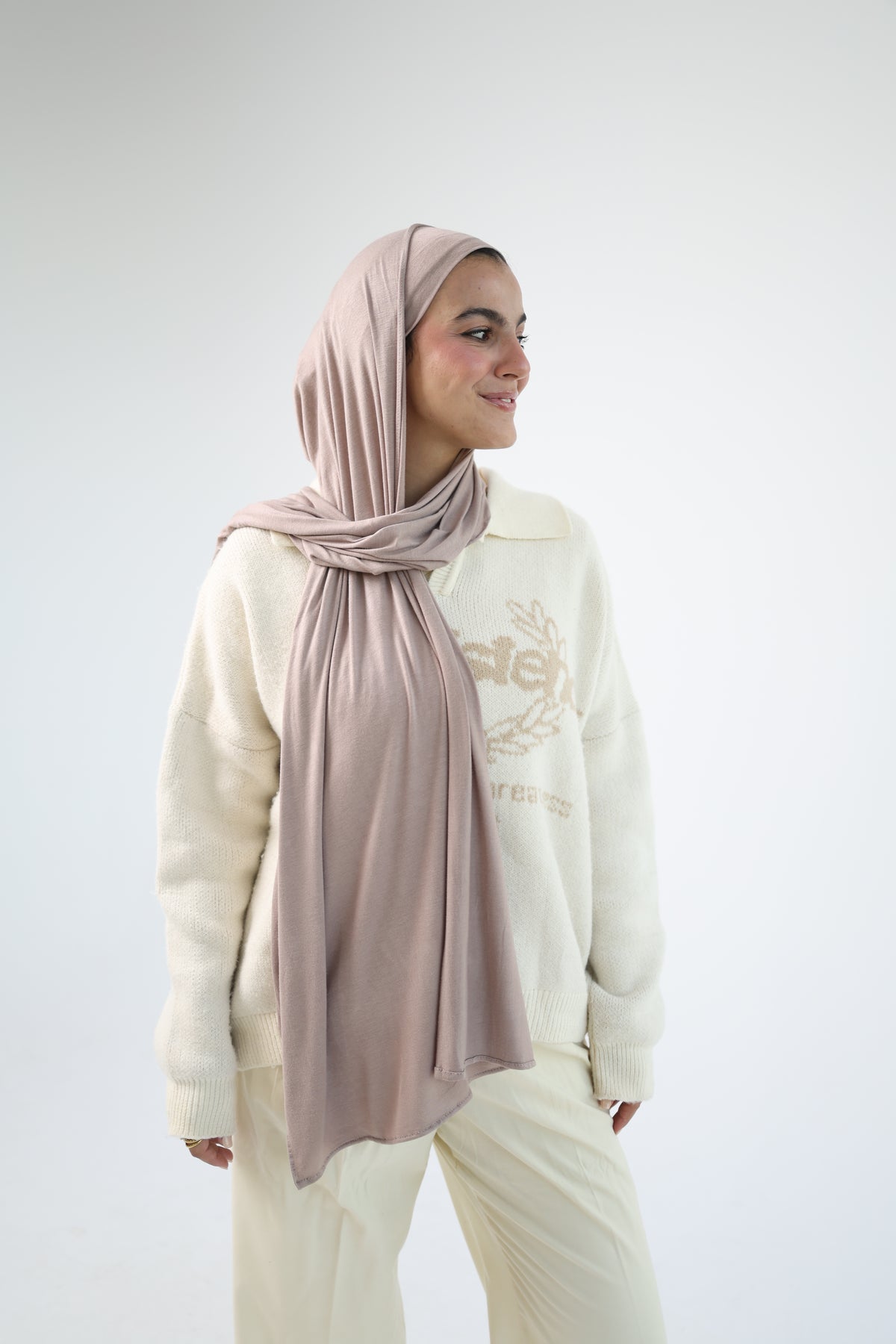 Kuwaiti Cotton Lycra With Bandana