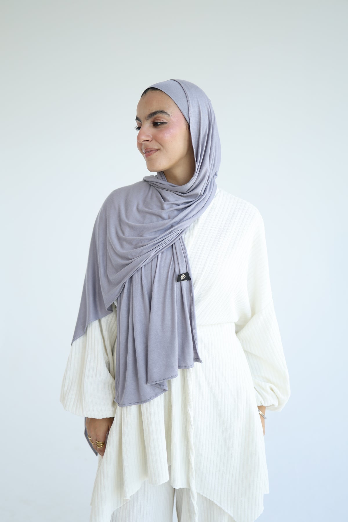 Kuwaiti Cotton Lycra With Bandana