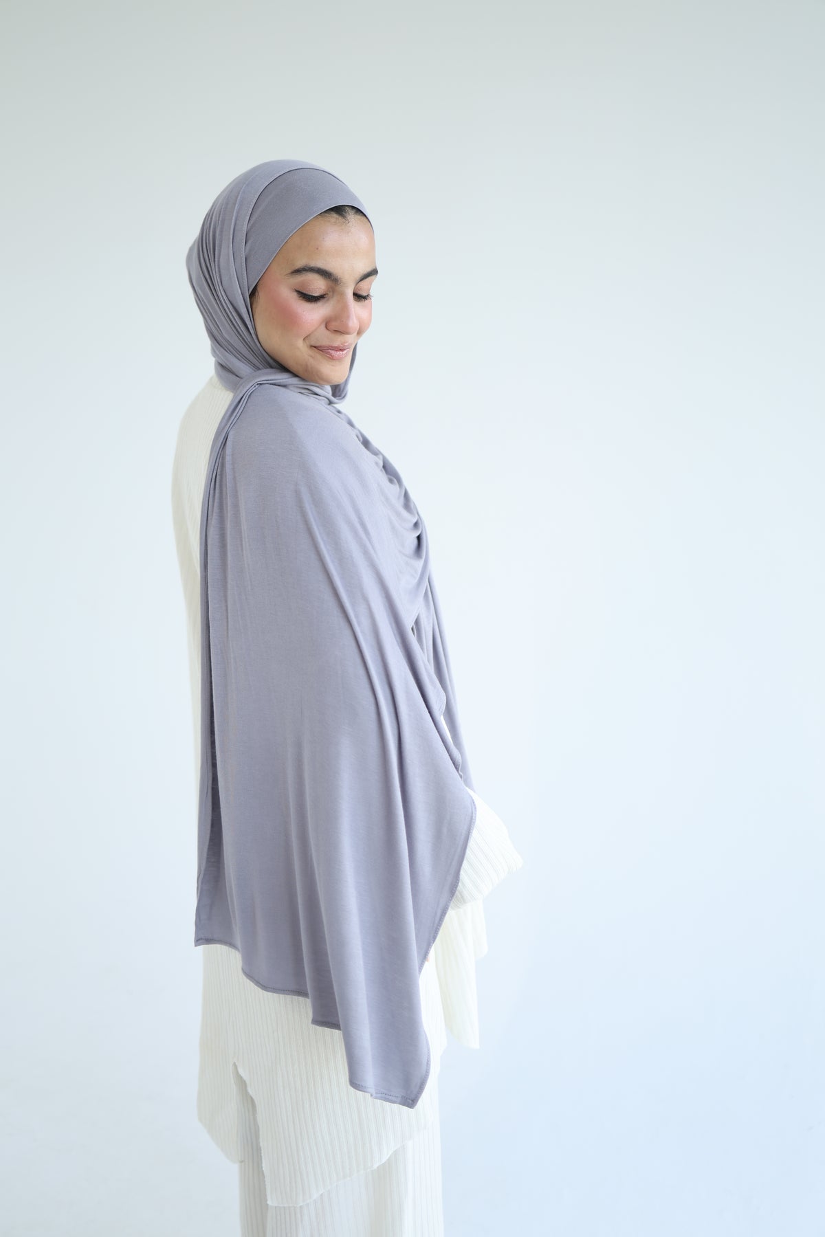 Kuwaiti Cotton Lycra With Bandana