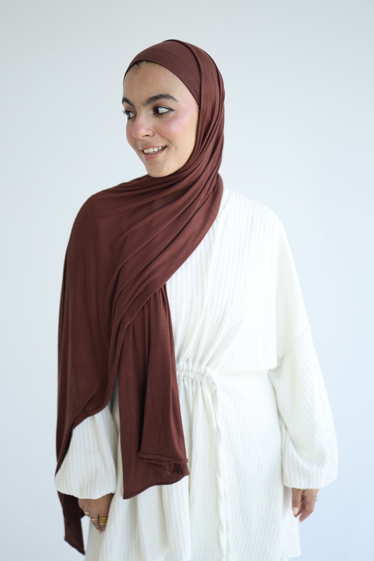 Kuwaiti Cotton Lycra With Bandana