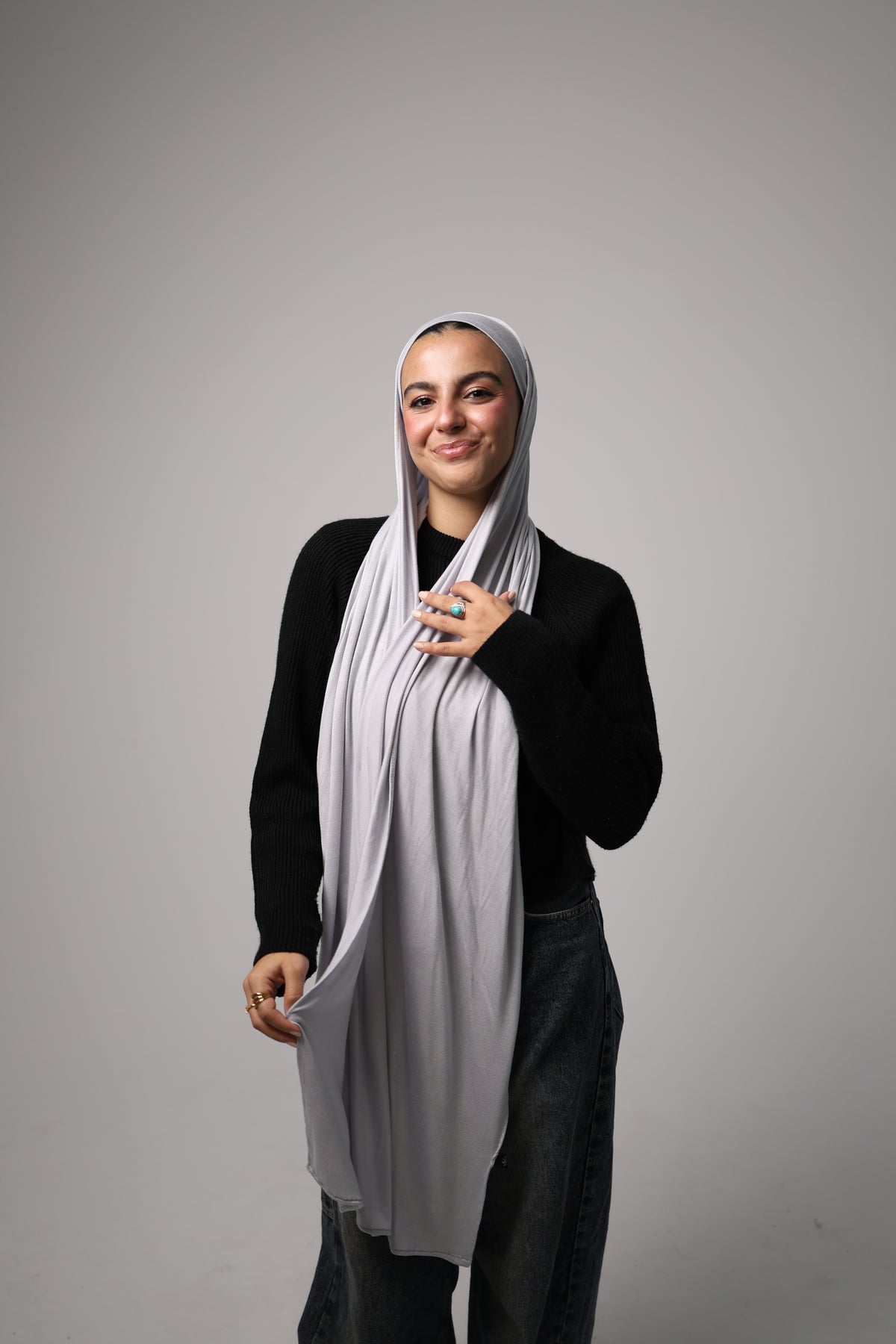 Kuwaiti Cotton Lycra With Bandana