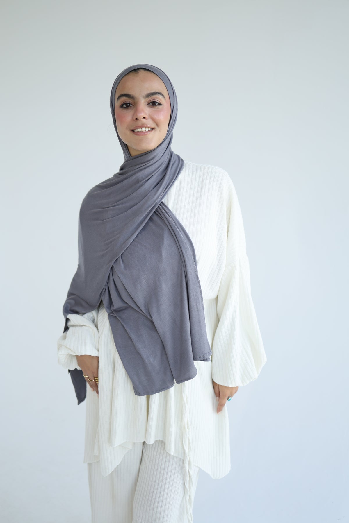Kuwaiti Cotton Lycra With Bandana