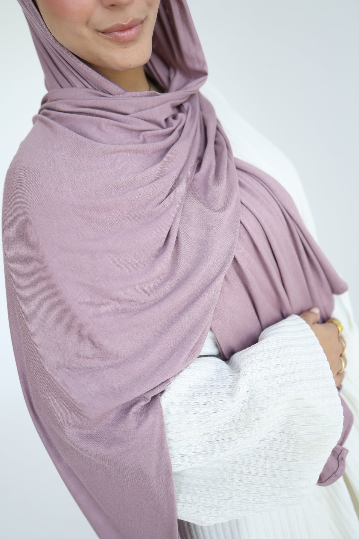 Kuwaiti Cotton Lycra With Bandana