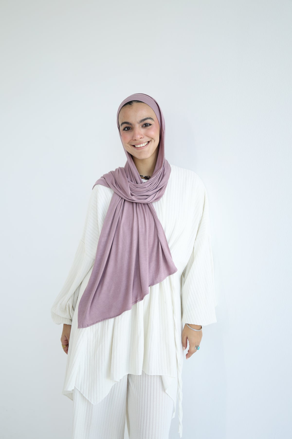 Kuwaiti Cotton Lycra With Bandana