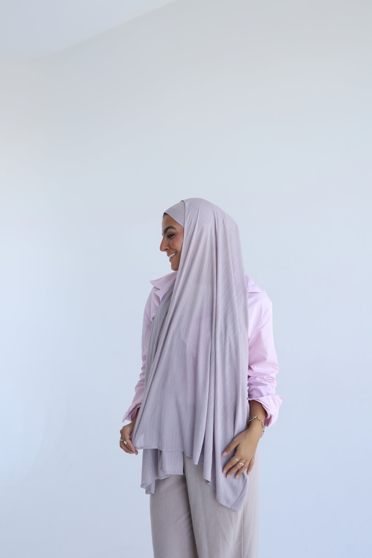 Knitted Cotton Lycra With Bandana