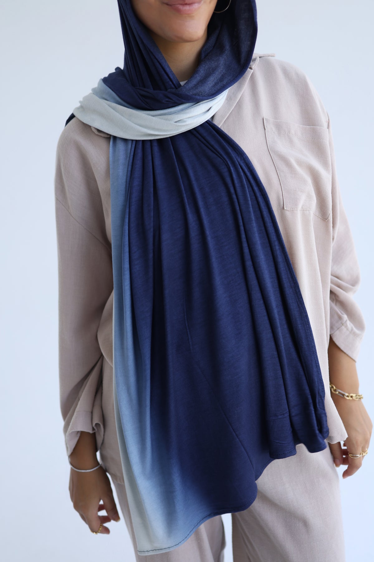 Degradé Two-Tone Cotton Lycra
