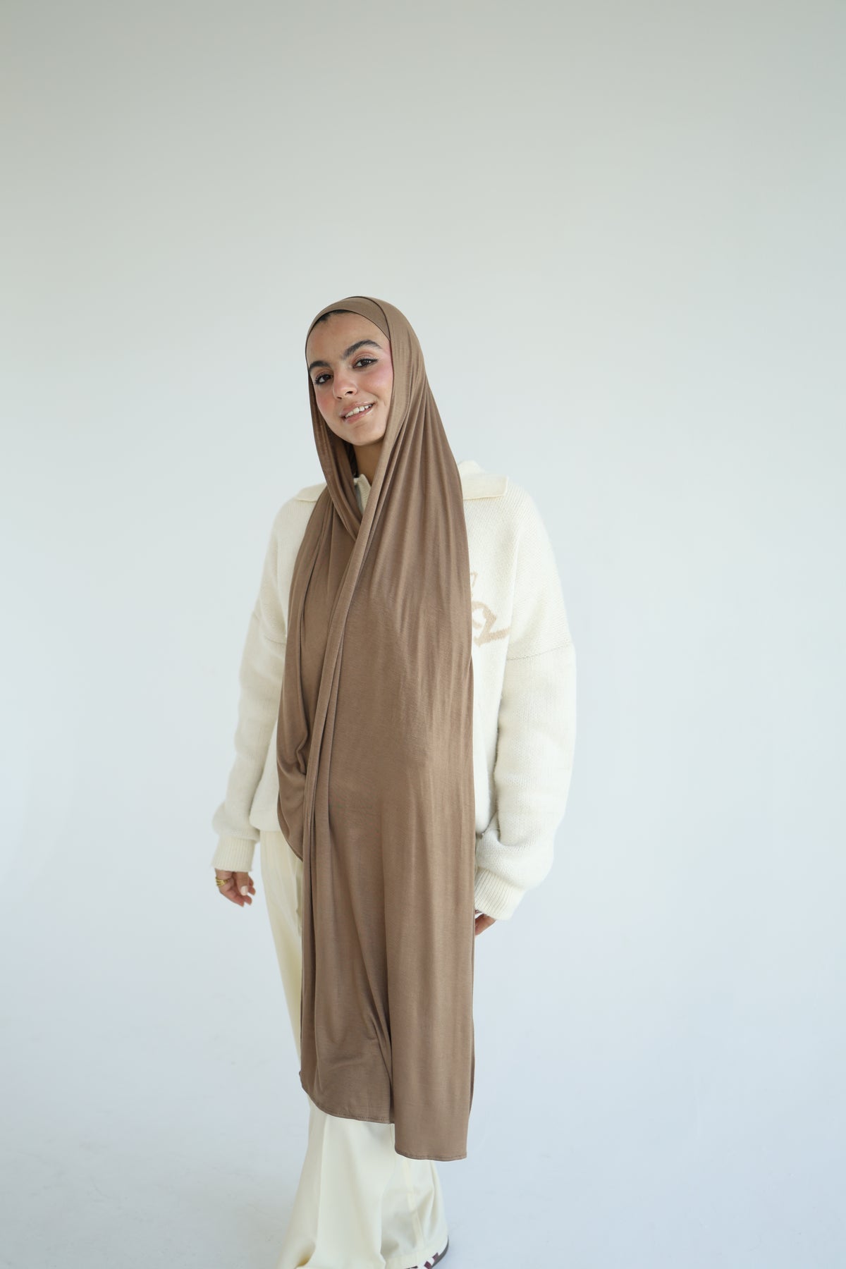 Kuwaiti Cotton Lycra With Bandana