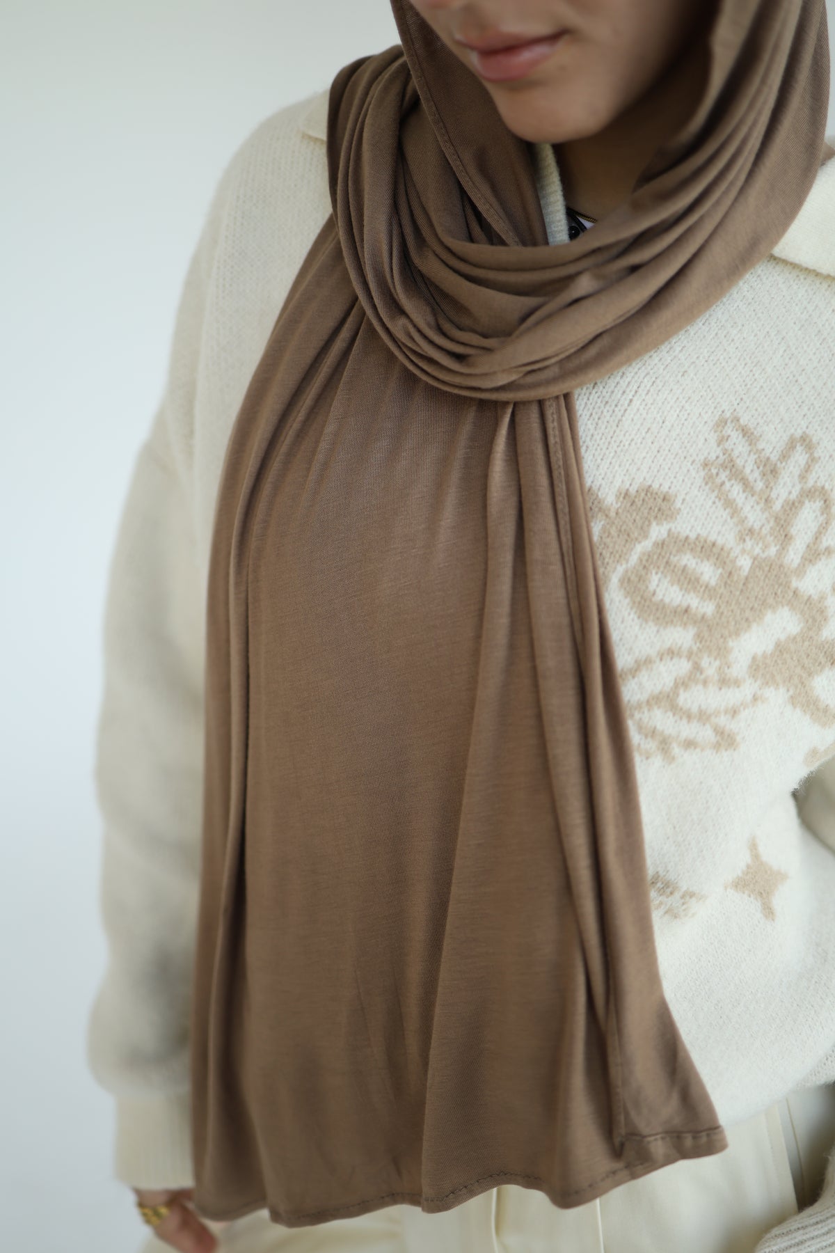 Kuwaiti Cotton Lycra With Bandana