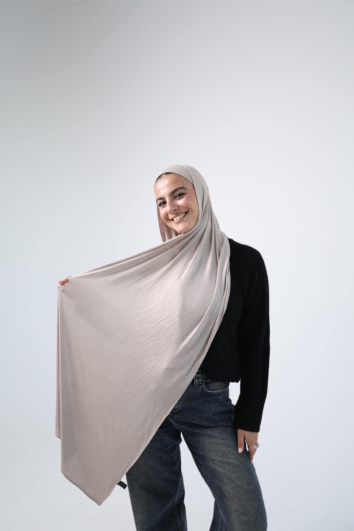 Kuwaiti Cotton Lycra With Bandana