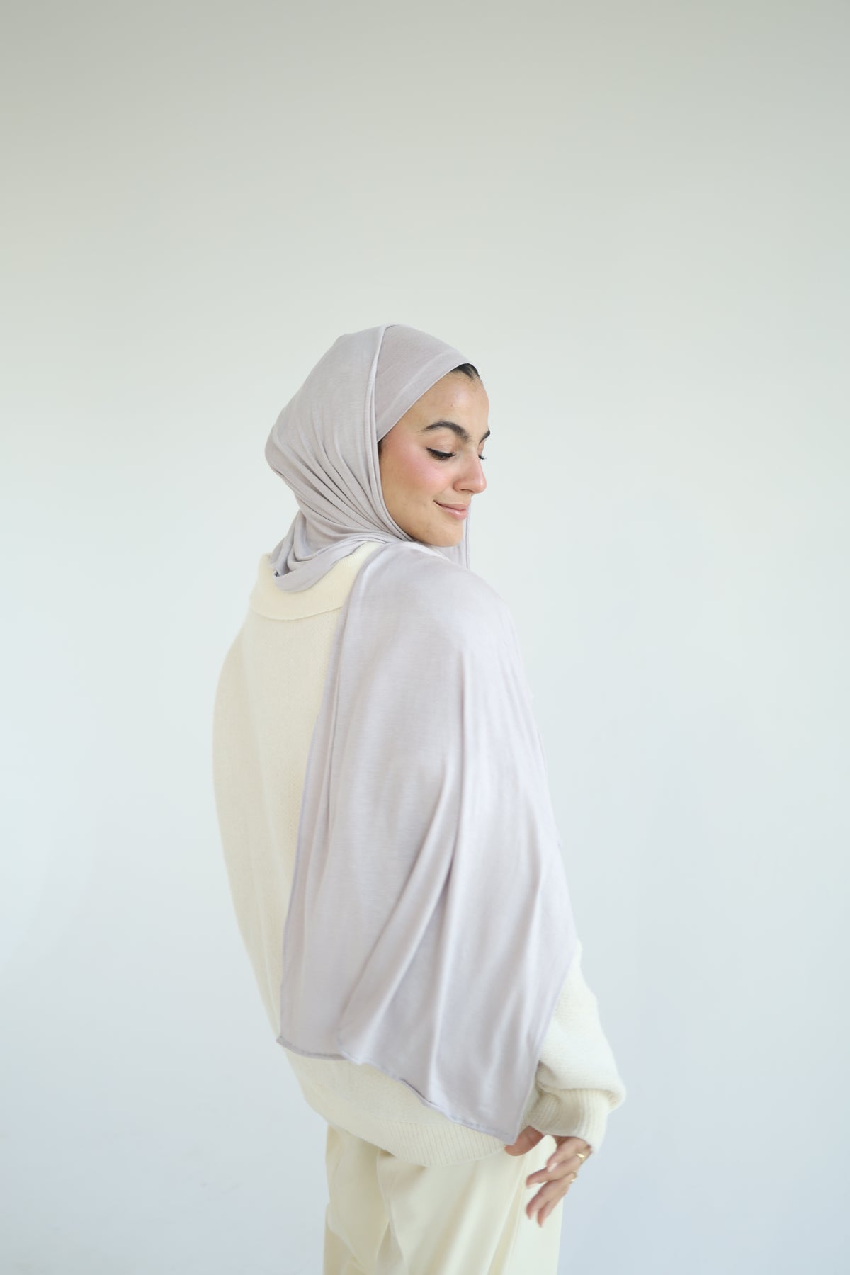 Kuwaiti Cotton Lycra With Bandana