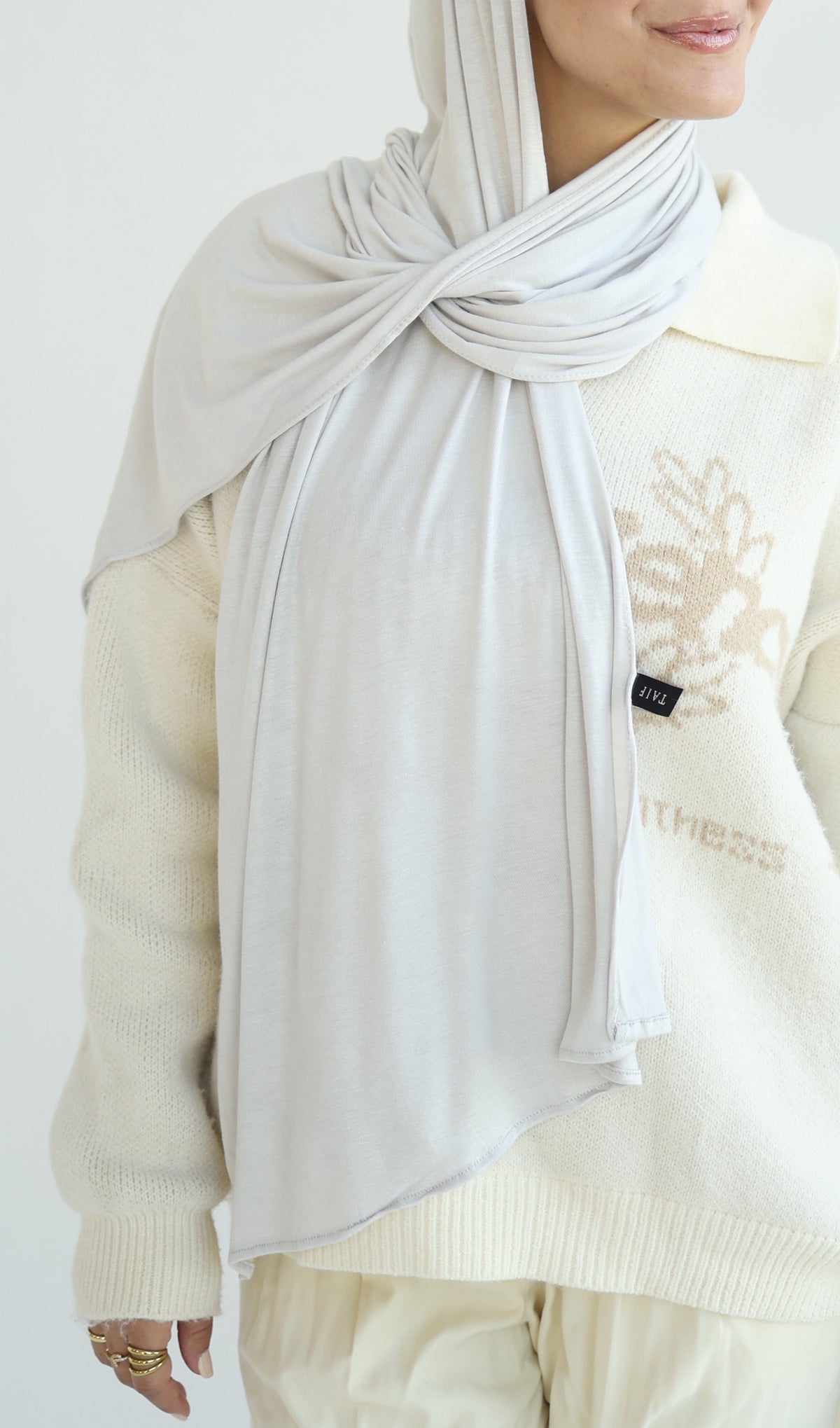 Kuwaiti Cotton Lycra With Bandana