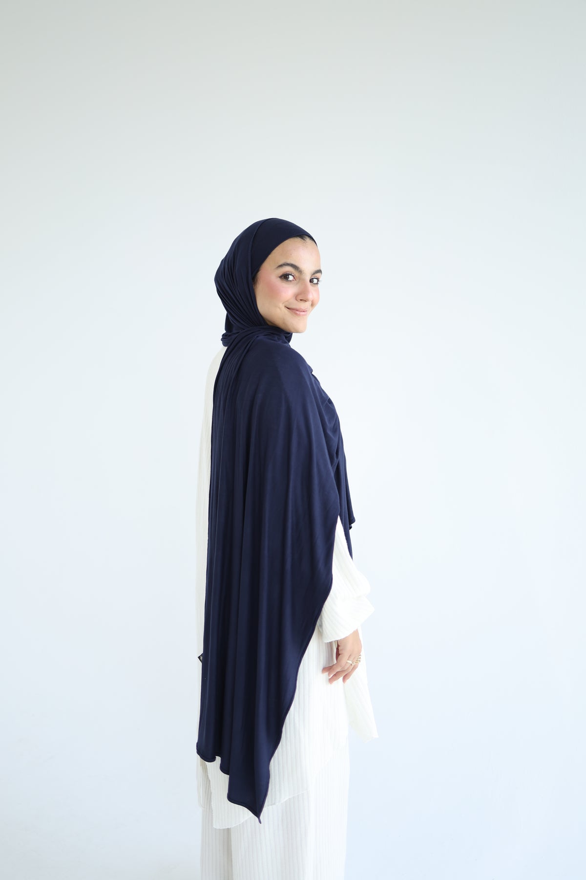 Kuwaiti Cotton Lycra With Bandana