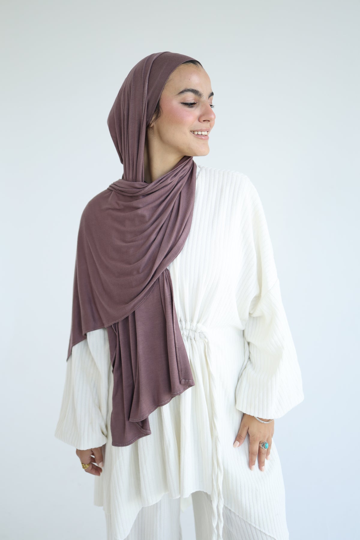 Kuwaiti Cotton Lycra With Bandana