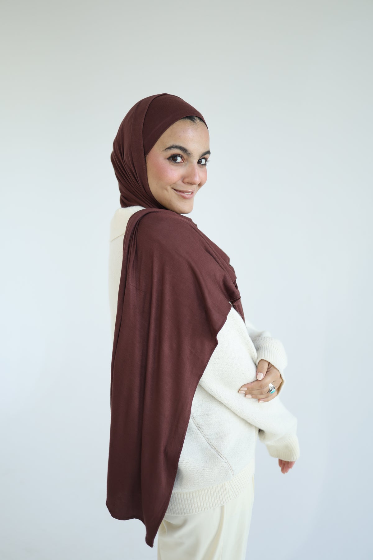 Kuwaiti Cotton Lycra With Bandana