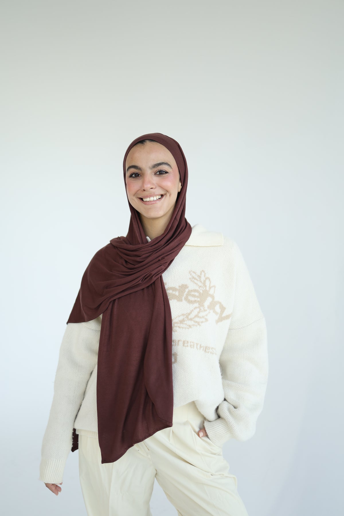 Kuwaiti Cotton Lycra With Bandana