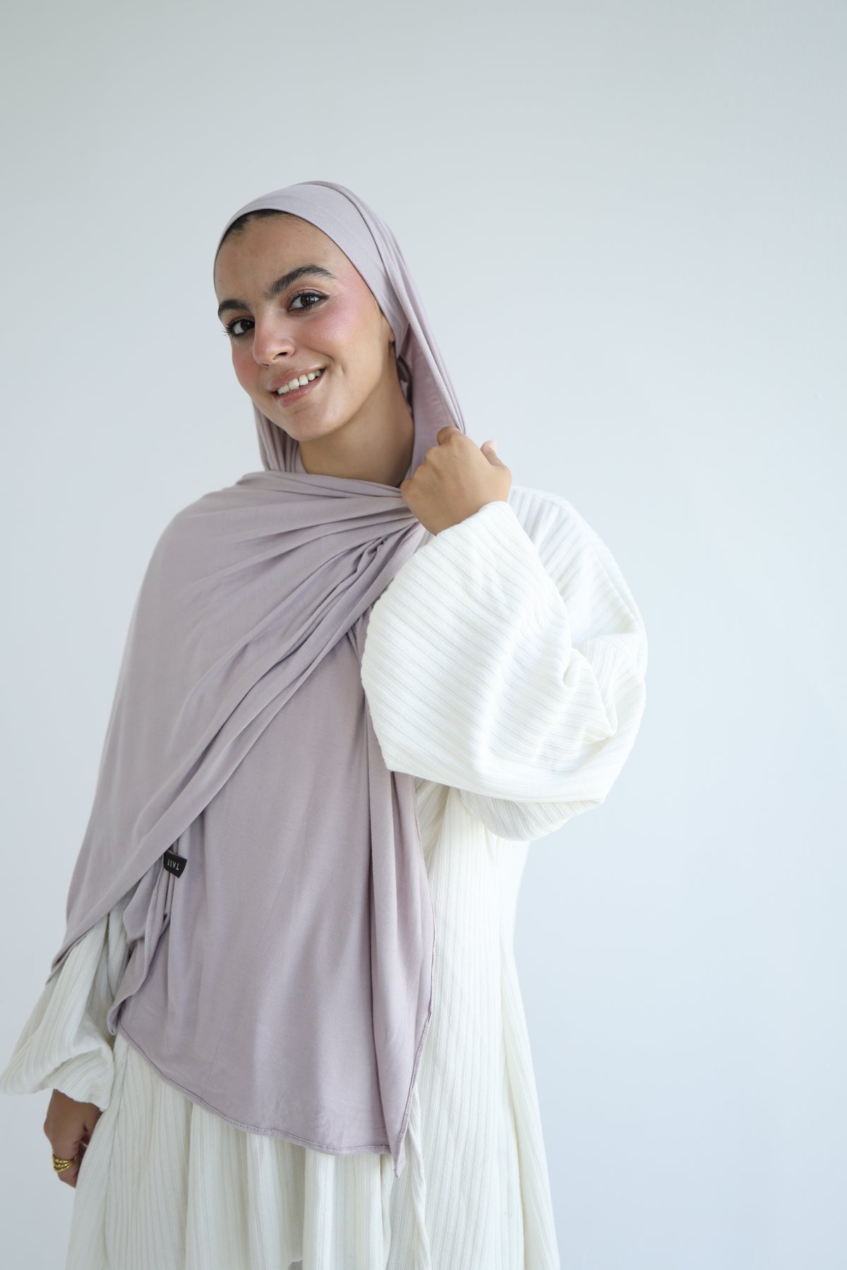 Kuwaiti Cotton Lycra With Bandana