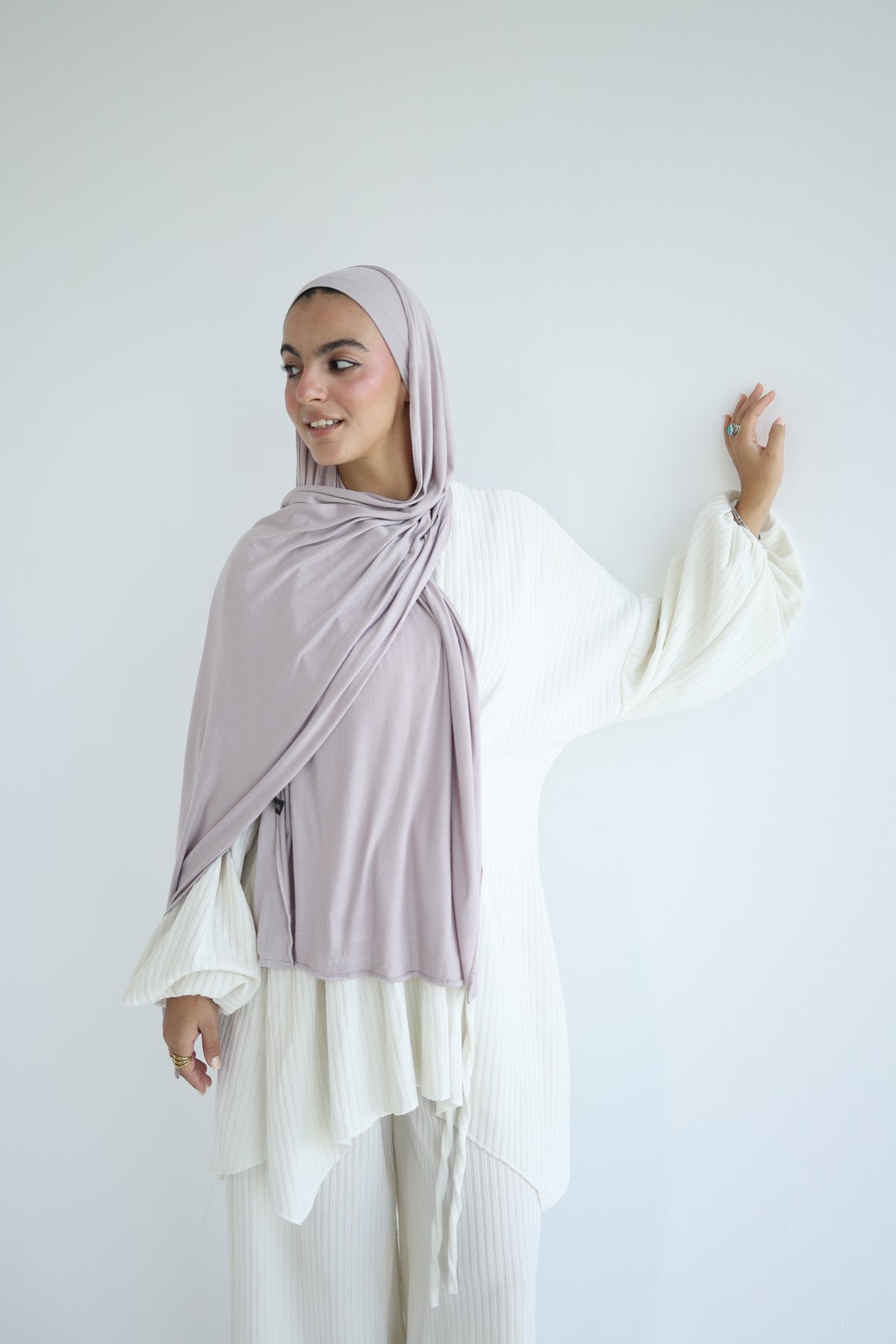 Kuwaiti Cotton Lycra With Bandana